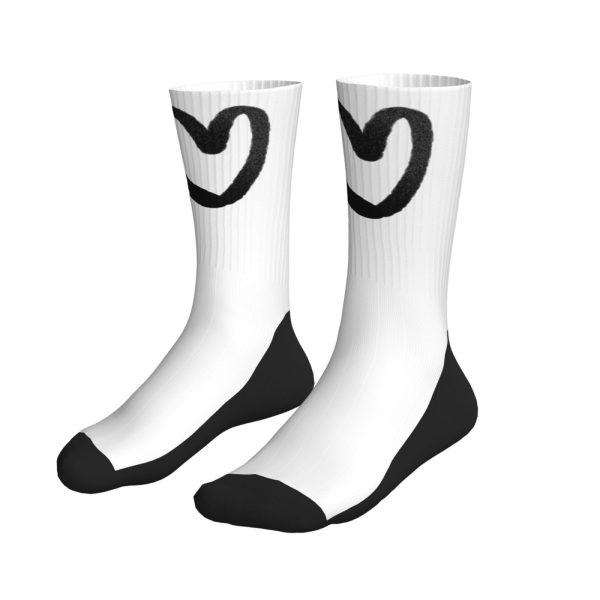 Black Sole Sports Mid-Tube Socks - Image 3