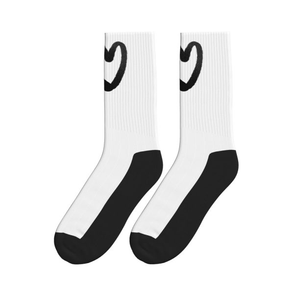 Black Sole Sports Mid-Tube Socks - Image 4