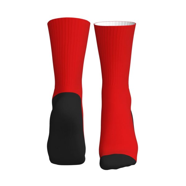 Black Sole Sports Mid-Tube Socks - Image 2