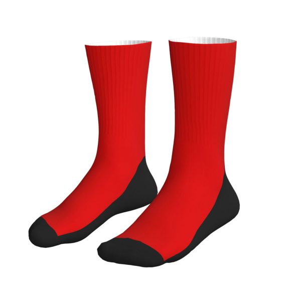 Black Sole Sports Mid-Tube Socks - Image 3