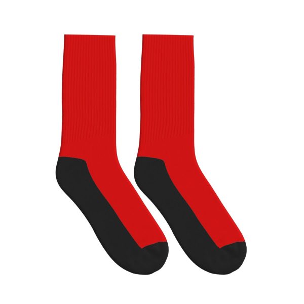 Black Sole Sports Mid-Tube Socks - Image 5