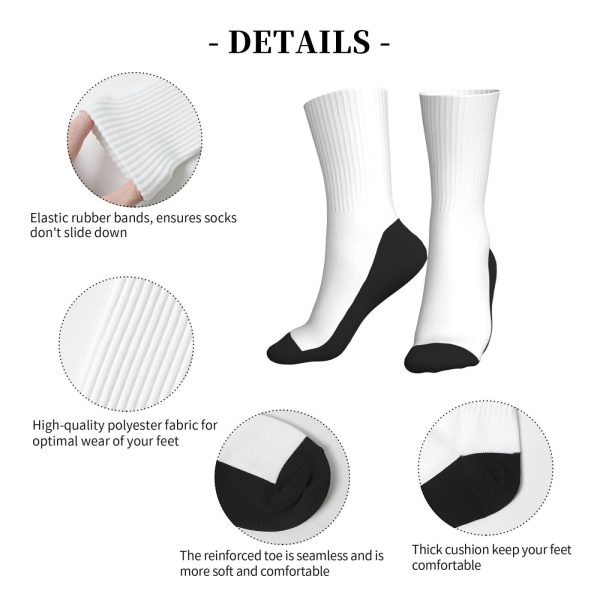 Black Sole Sports Mid-Tube Socks - Image 7