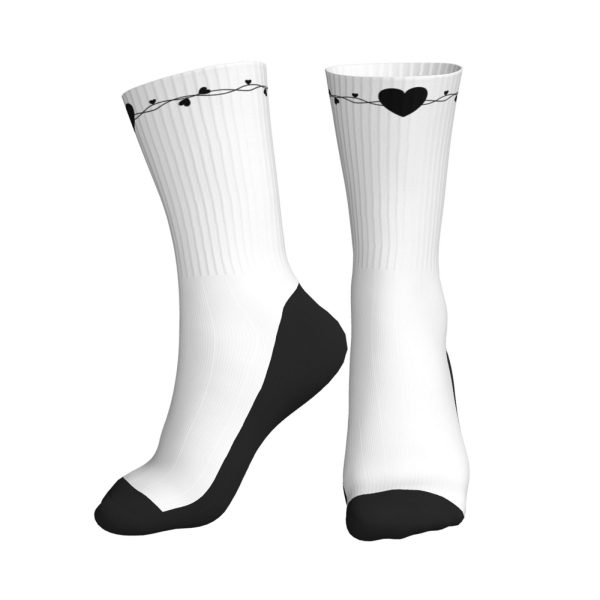 Black Sole Sports Mid-Tube Socks