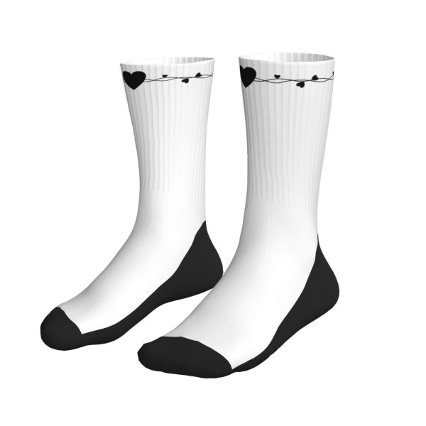 Black Sole Sports Mid-Tube Socks - Image 3